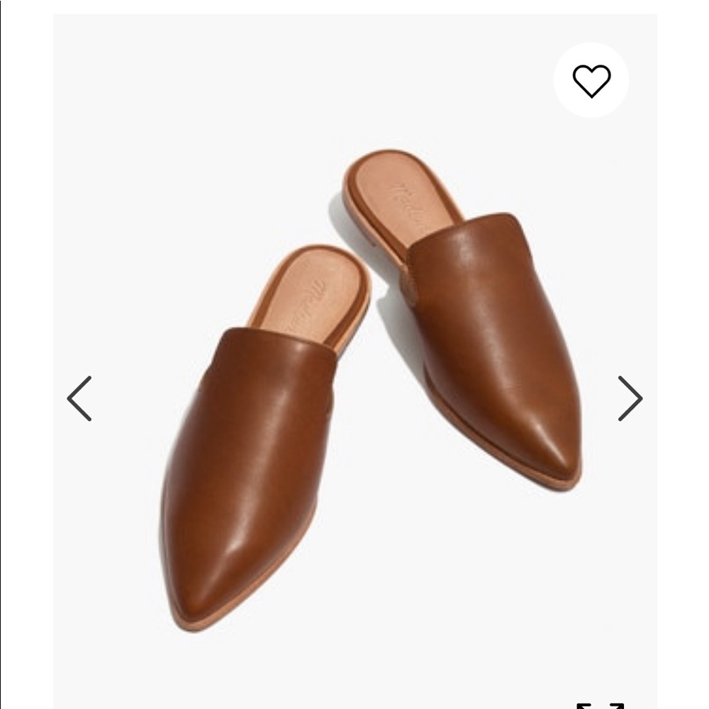 The Gemma mule by madewell in brown